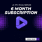 6 Months IPTV Subscription