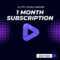1 Month IPTV Subscription