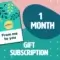 1 Month gift IPTV Subscription