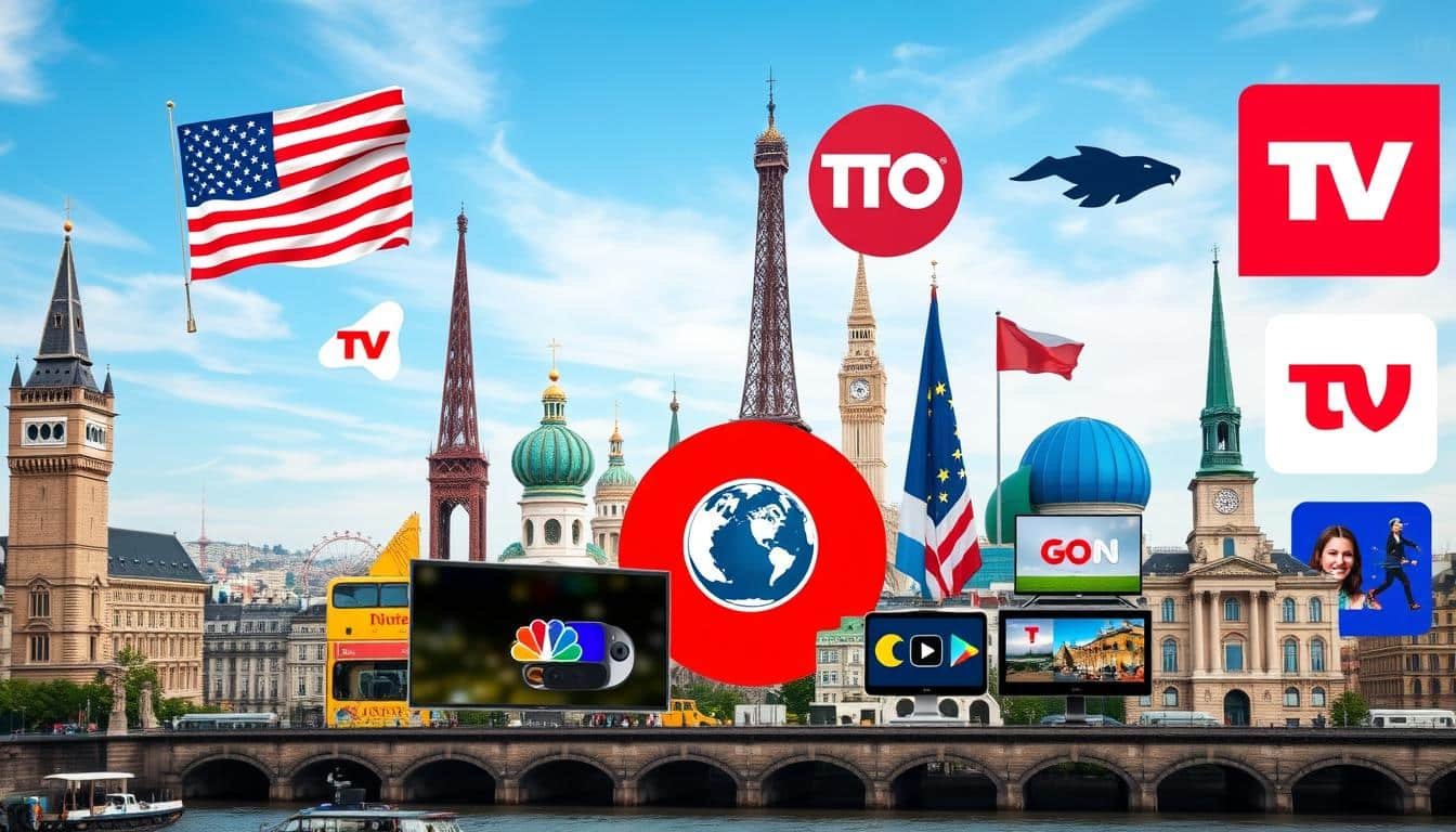 european streaming services with us channels